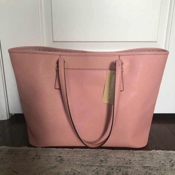 Michael Kors Jet Set LG Carryall Tote Leather - Picture 3 of 15